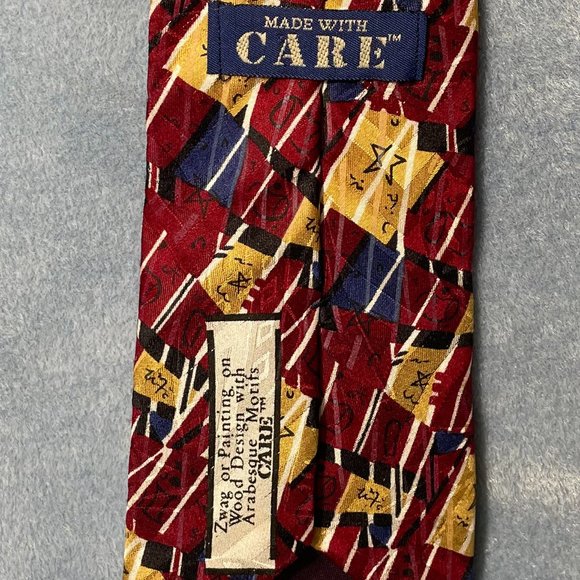 Bundle of 3 100% Silk Used Neckties Made in the USA - Picture 3 of 5